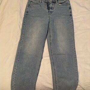 American Eagle Outfitters Light Blue Straight Leg Jeans